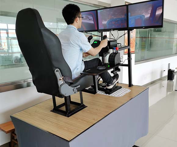 运动模拟电动六自由度平台